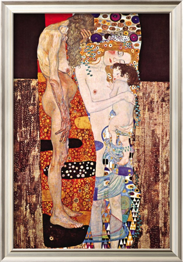 The Three Ages Of A Woman - Gustav Klimt Painting